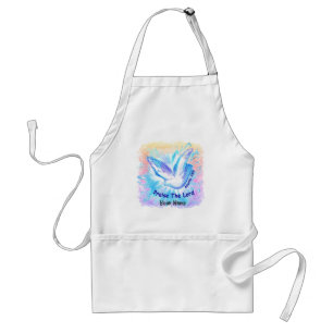 Tablier Louange le Seigneur Dove Christian Apron