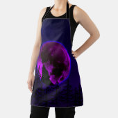 TABLIER LOUP HURLANT LUNE MAGENTA (Insitu)