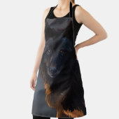 Tablier loup noir (Insitu)