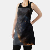 Tablier loup noir (Insitu)