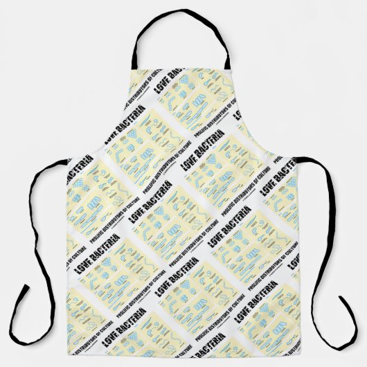 Tablier Love Bactéries Distributeurs Prolifiques De Cultur (Recto)