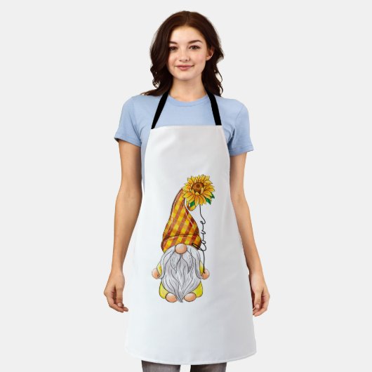 Tablier Love Gnome (Porté)