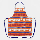 Tablier Love Hearts Star Stripes (Recto)