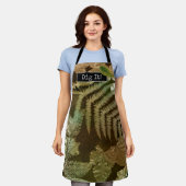Tablier Love Nature Ferny Leaf Imprimer (Porté)