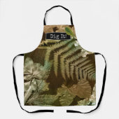 Tablier Love Nature Ferny Leaf Imprimer (Recto)