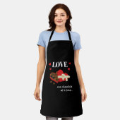 Tablier Love One Chocolate at a Time Drôle Citation (Porté)
