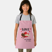 Tablier Love One Chocolate at a Time Drôle Citation (Insitu)