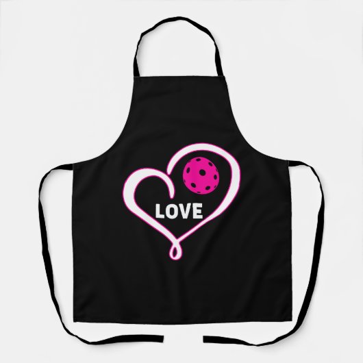 Tablier Love Pickleball (Recto)