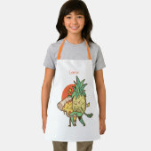 Tablier Love Pizza and Pineapple You Will Love This Name (Insitu)