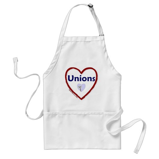 Tablier Love Unions (Devant)