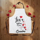 Tablier Love You Personalized Apron