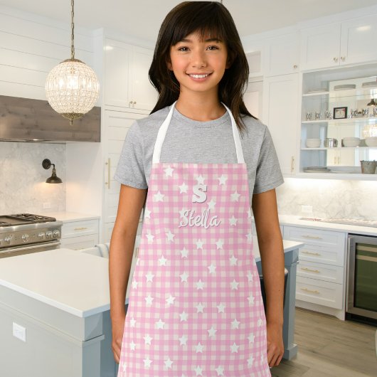 Tablier Lovely chef apron. Children's aprons with name