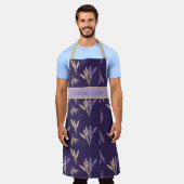 Tablier Lovely Lavender & Blé Purple (Porté)