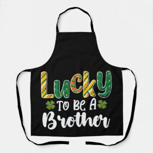 Tablier Lucky To Be A Brother Family St Patrick's Day