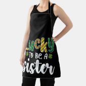 Tablier Lucky To Be A Soeur Famille Saint Patrick's Day (Insitu)