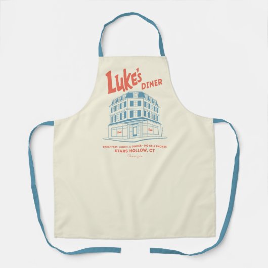 Tablier Luke’s Diner Stars Hollow Design (Recto)