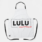 TABLIER LULU (Recto)