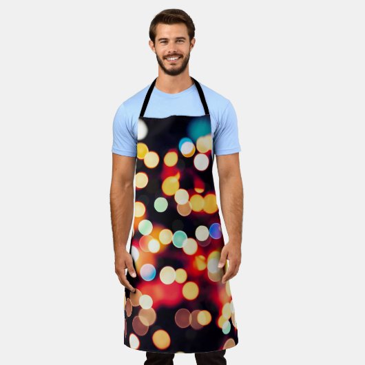 Tablier Lumière Abstraite : Arrière - plan de texture simp (Porté)