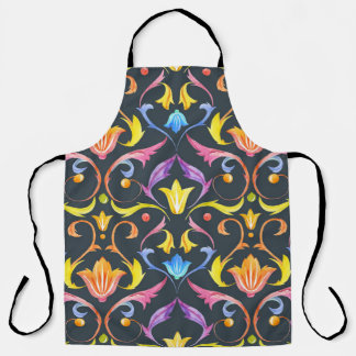 Tablier Luminosité baroque : Charme Vintage coloré.