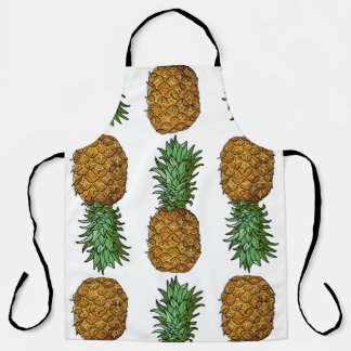 Tablier Luminosité de l'ananas : Illustration tropicale es