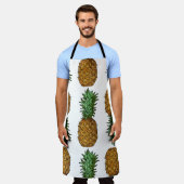 Tablier Luminosité de l'ananas : Illustration tropicale es (Porté)