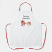 Tablier Lunettes de soleil de couleur rose (Recto)