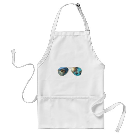 Tablier lunettes de soleil pi (Devant)
