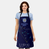 Tablier Lupus de constellation de l'hémisphère sud (Porté)