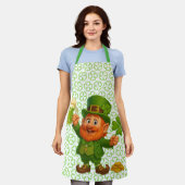 Tablier Lutin mignon et fantaisiste de la Saint-Patrick (Porté)