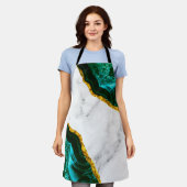 Tablier Luxe Intérieur Marbre Pierre Parties scintillant A (Porté)