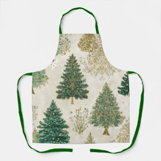 Tablier Luxueux pour l'Arbre de Noël