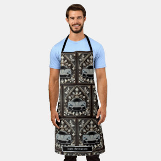 Tablier Luxury Car Art Deco Men's Apron