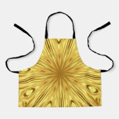 Tablier Luxury Kitchen Attire: Gilded Zenith Opulent Swirl (Recto)