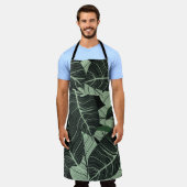 Tablier Luxury nature leaves background. Floral pattern, T (Porté)