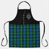 Tablier Lyon Clan Badge & Tartan Kilt Apron (Recto)