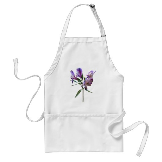 Tablier Lys péruvien violet (Devant)