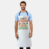 Tablier Ma cuisine, mon amour (Porté)