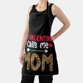 Tablier Ma Saint Valentin M'Appelle Maman Leopard Buffalo  (Insitu)