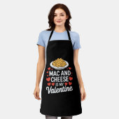 Tablier Mac Et Fromage Valentine Mac n Cheese Lover Cadeau (Porté)