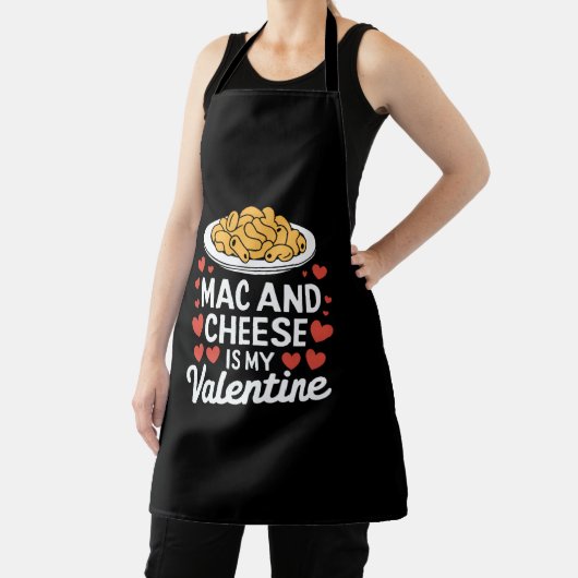 Tablier Mac Et Fromage Valentine Mac n Cheese Lover Cadeau (Insitu)
