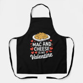Tablier Mac Et Fromage Valentine Mac n Cheese Lover Cadeau (Recto)
