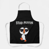 Tablier Macareux Stud Puffin Oiseau Drôle (Recto)