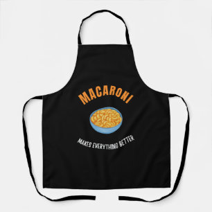 Tablier Macaroni rend tout mieux