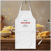 Tablier Macaroni sacré ! Citation drôle