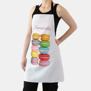 Tablier Macarons avec nom