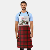 Tablier MacDonald Sleet moderne Original Tartan Noël (Porté)