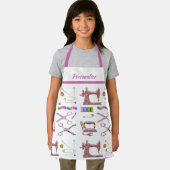 Tablier Machine à coudre Fumée de Seamstress Personnaliser (Insitu)