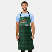 Tablier MacLean Chasse Ancienne Original Tartan Noël (Porté)