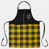 Tablier Macleod Clan Badge & Tartan Kilt Apron (Recto)