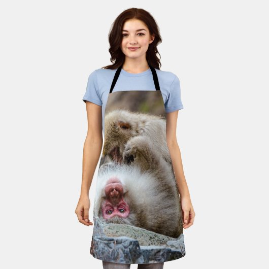 Tablier Macque Monkey, Profiter de la bonne vie (Porté)